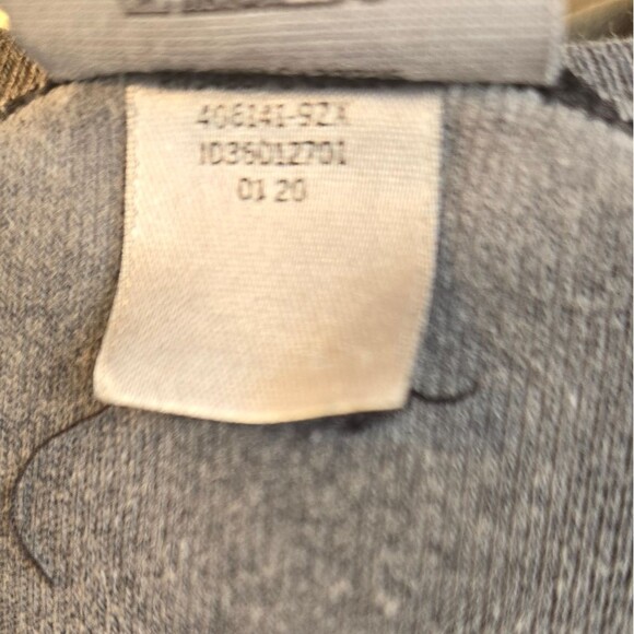 Victoria's Secret PINK Women's M Gray Cropped Distressed T-Shirt Crop Top - Picture 6 of 6